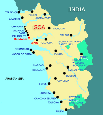 Goa Map