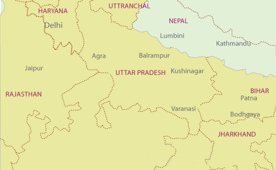Pilgrimage Map